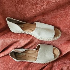 Born Cream Espadrilles